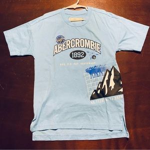 NEW Boys youth Abercrombie and Fitch short sleeve t shirt size 7/8